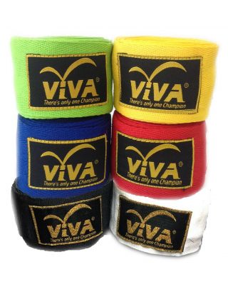 Super sales !! VIVA ผ้าพันมือ นักมวย ยาว 2.5 เมตร (1 คู่)