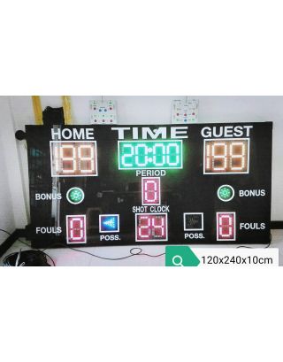 VIVA สกอร์บอร์ด เอนกประสงค์ ระบบอิเล็กทรอนิกส์ ขนาด 120x240 ซม. หนา 10 ซม.