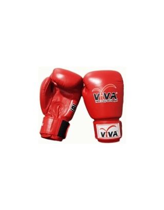 VIVA นวม มวยแข่งขัน หนังแท้ Velcro ขนาด 10-16 ออนซ์