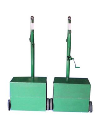 VIVA เสา กีฬาเอนกประสงค์ 3 IN 1 ( วอลเลย์บอล เซปักตะกร้อ แบดมินตัน ) แบบมีล้อเลื่อน (คู่)