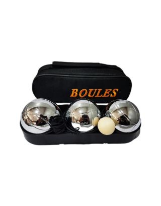 ลูกเปตอง BOULES พร้อมกระเป๋า (1 ชุด 3 ลูก) ลาย 1 เส้น