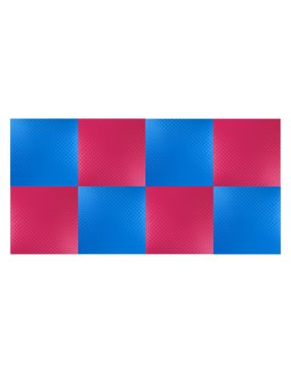 VIVA พื้น EVAแบบจิ๊กซอว์ ลาย Five Stripe หนา25 มม.ขนาด 100x100ซม.