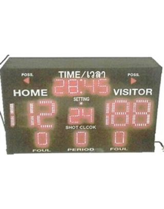 VIVA สกอร์บอร์ด บาสเกตบอลระบบอิเลคทรอนิค ขนาด 62x40.5 ซม.หนา 10 ซม.