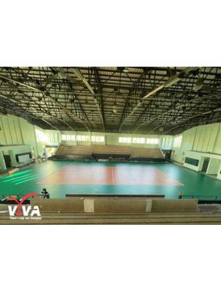 พื้นสนาม วอลเลย์บอล แข่งขัน 1 สนาม 646 ตร.ม. ขนาด 19.80 x 32.40 ม. หนา 6 มม.