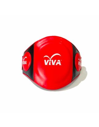 VIVA เป้าป้องกันหน้าท้อง หนัง PU สีดำ/แดง Freesize