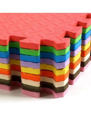 พื้น EVA แบบจิ๊กซอว์ ความหนาแน่นสูง (High Density) ขนาด 100x100 ซม. มีความหนาตั้งแต่ 12-50 มม.