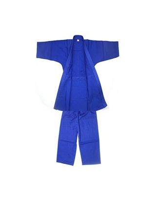 ชุดยูโด สีน้ำเงิน ผ้าหนา 750 แกรม ไซส์ M : 150 ซม.