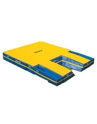 ชุดคลุมกันฝน เบาะกระโดดค้ำ ขนาด 600x800x80 ซม. รับรองมาตรฐานโดยกรีฑาโลก (WA Approved)