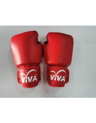 VIVA นวมมวย ฝึกซ้อม หนัง PVC รุ่น Training Pro - สีแดง