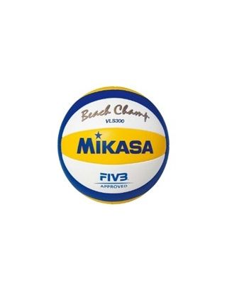 วอลเลย์บอล ชายหาด หนังเย็บ MIKASA หนัง PU นุ่มพิเศษ รุ่น VLS 300 (FIVB APPROVED)