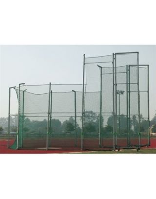 กรง สำหรับขว้างจักร ขว้างฆ้อน แบบ 2in1 รับรองมาตรฐานโดยกรีฑาโลก (WA Approved)