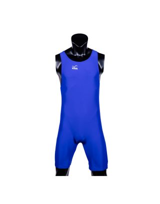 VIVA ชุด มวยปล้ำ แข่งขัน ชาย หญิง - สีน้ำเงิน