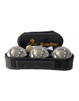 VIVA ลูกเปตอง Bow Star บรรจุในกระเป๋า พร้อมลูกแก่น และเชือกวัดระยะ (1 ชุด 3 ลูก)-ลาย 0