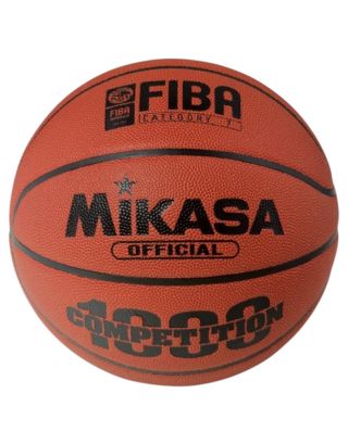บาสเกตบอลแข่งขัน หนัง PU MIKASA รุ่น BQ1000 FIBA APPROVED เบอร์ 7