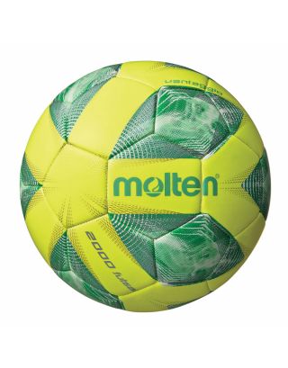 ฟุตซอลหนังเย็บฝึกซ้อม TPU Molten รุ่น F9A2000 เบอร์ 3.5-Yellow