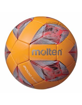 ฟุตซอลหนังเย็บฝึกซ้อม TPU Molten รุ่น F9A2000 เบอร์ 3.5-Orange