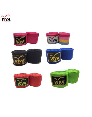 Super sales !!  VIVA ผ้าพันมือ นักมวย ขนาด 4 เมตร (1 คู่)