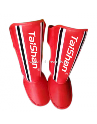 Wushu สนับแข้ง วูซู หนัง PU ขนาด Freesize