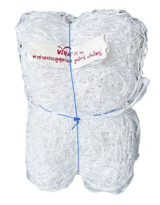 VIVA ตาข่าย ประตูฟุตบอลไนล่อนจูเนียร์ รุ่น FJ.06 (ไนล่อนเส้นใหญ่) ขนาด 5.50 x 2.10 ม. (คู่)