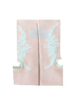 Super sales !!  VIVA แองเกิ้ล ที่รัดข้อเท้า มีลายสกรีน รุ่น #780-สีชมพู