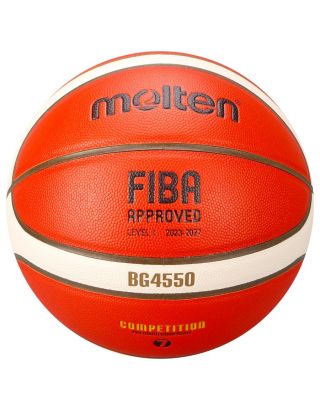 บาสเกตบอล หนัง PU MOLTEN รุ่น B7G4550 FIBA APPROVED เบอร์ 7