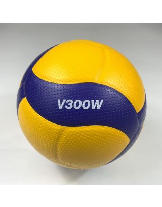 วอลเลย์บอล หนังอัด MIKASA หนัง PU #5 TH นุ่มพิเศษ รุ่น V300W (FIVB APPROVED)