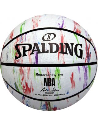 บาสเกตบอล ยาง SPALDING รุ่น Marble Series เบอร์ 7 NBA