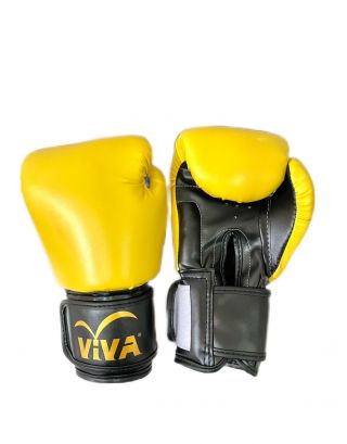 VIVA นวมมวยฝึกซ้อม รุ่น Candy Series ขนาด 12 ออนซ์ - สีเหลือง