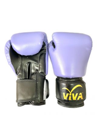 VIVA นวมมวยฝึกซ้อม รุ่น Candy Series ขนาด 12 ออนซ์ - สีม่วงพาสเทล
