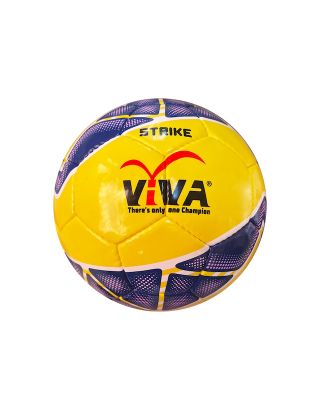 ฟุตบอล VIVA หนังเย็บ PVC รุ่น STRIKE เบอร์ 5 สีน้ำเงิน/เหลือง