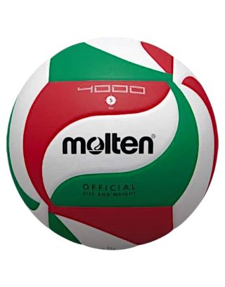 วอลเลย์บอล หนังอัด PU คุณภาพหนังนิ่มพิเศษ MOLTEN รุ่น V5M4000 เบอร์ 5
